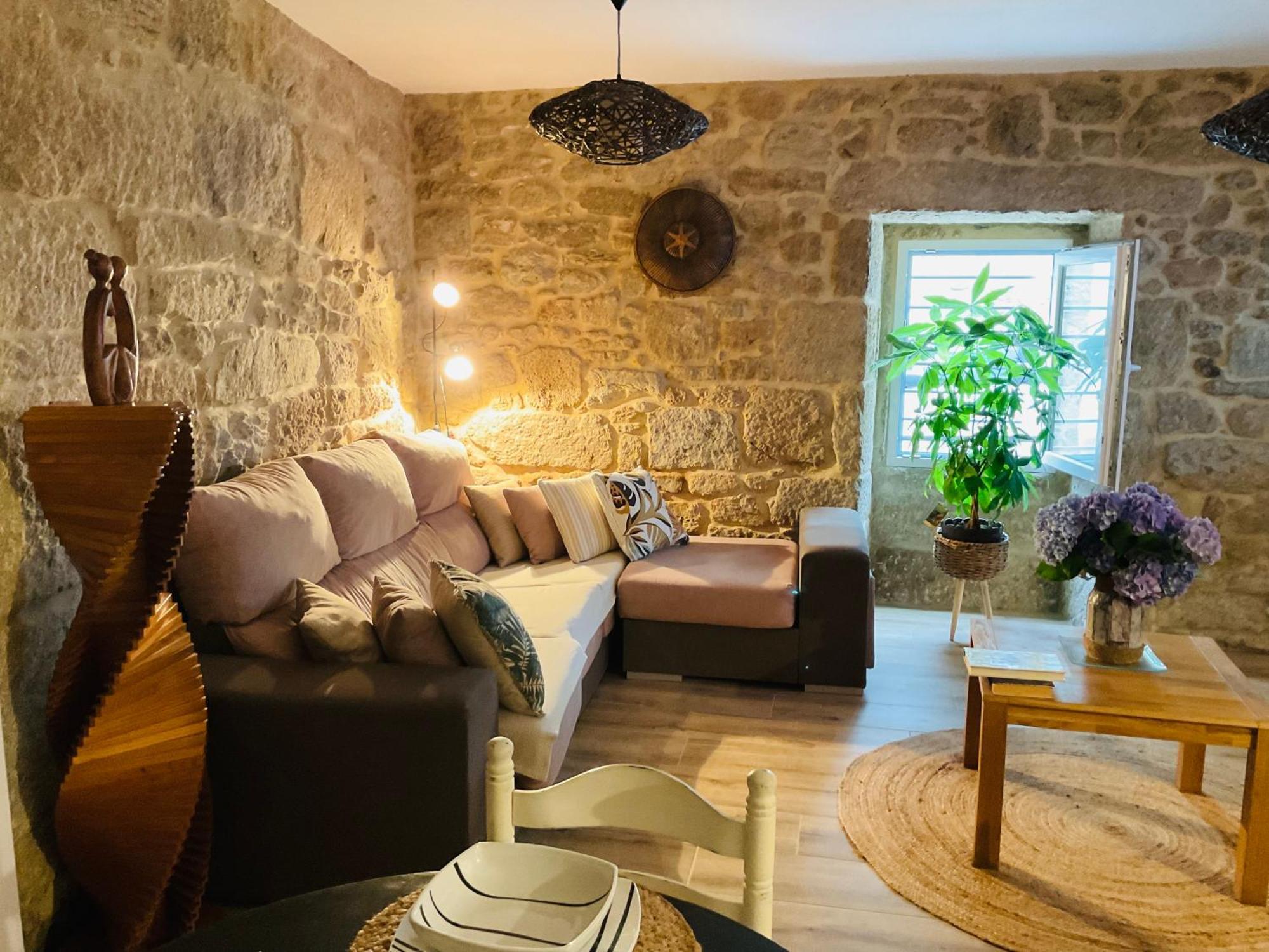Casita Puerto Maritimo Villa Villanueva De Arosa Buitenkant foto